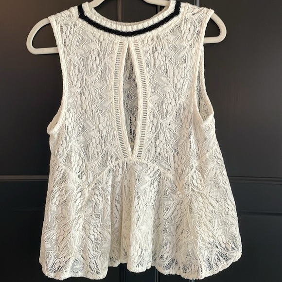 Free people lace tank top size extra small - Picture 3 of 5